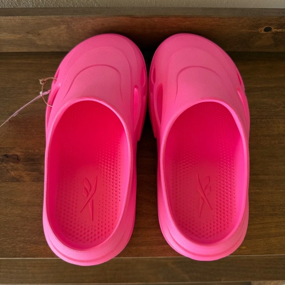 NWT Reebok DMX Recovery Mule Paradise Pink Clog Slides Unisex M8‎ W9 New